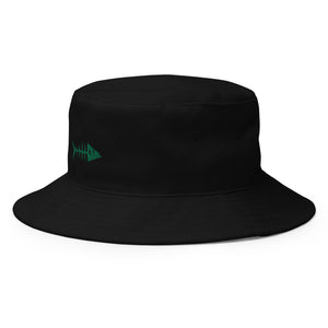 Clishirt© Embroidered Green Fish Bucket Hat