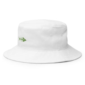 Clishirt© Embroidered Green Fish Bucket Hat